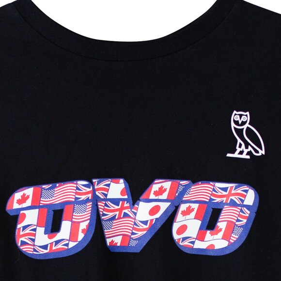 OVO International Flag Crewneck T-shirt, Size Small - Picture 2 of 6